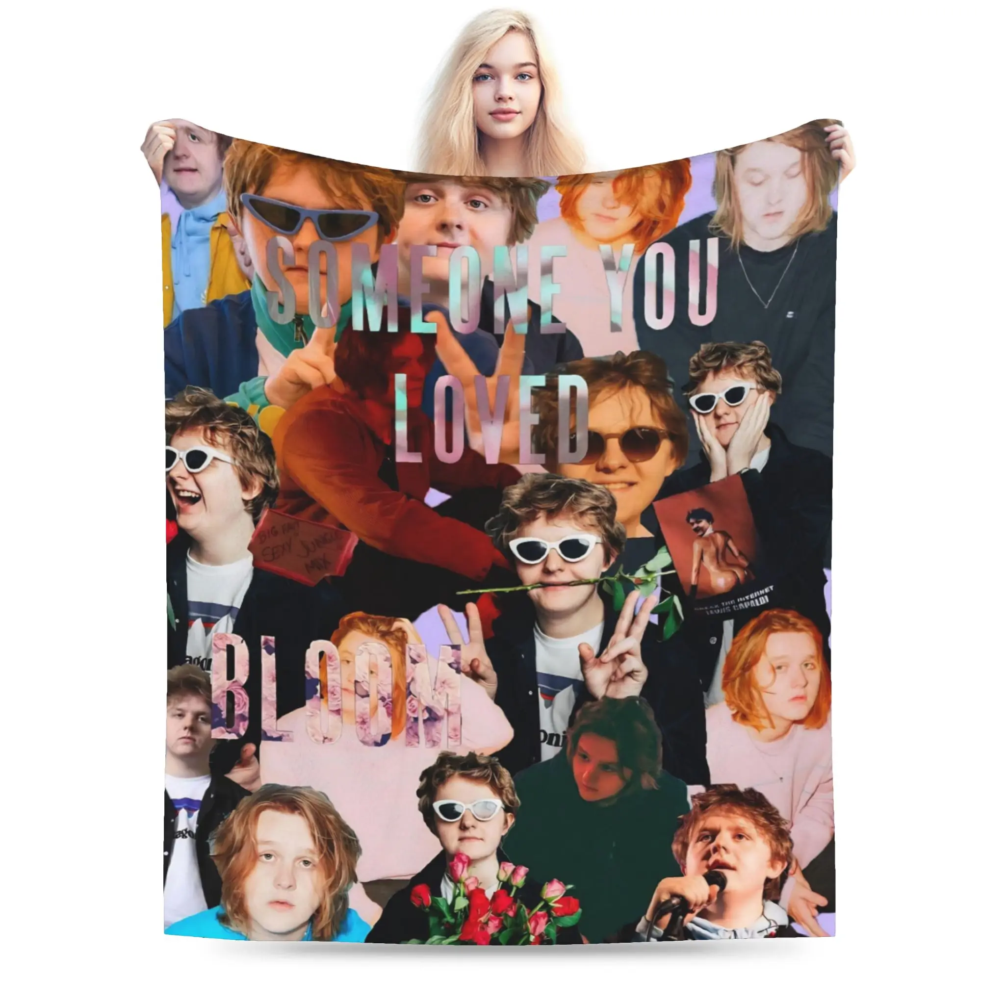 Lewis Capaldi Tour 2026 Blanket Super Soft Warm  Throw Blankets for Sofa 50x60 Inch Multiple Sizes Quilt