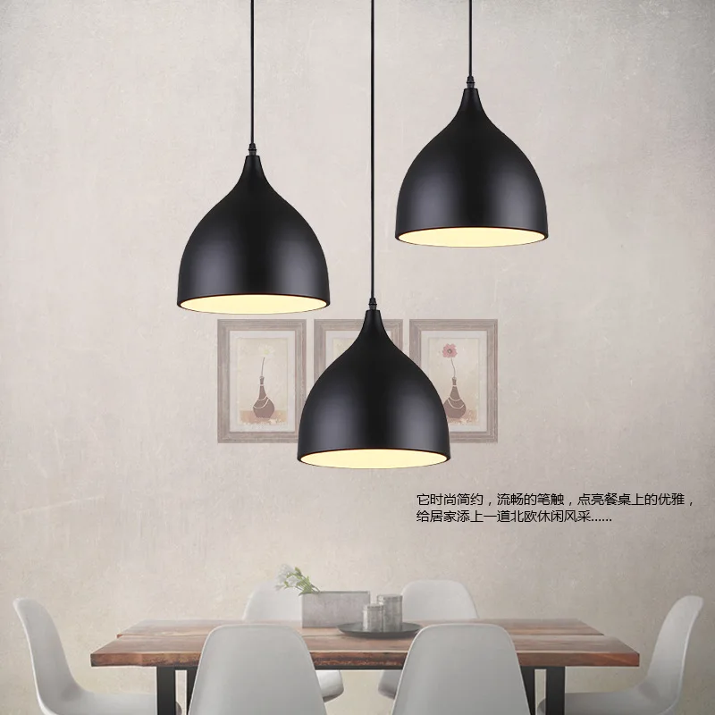 

Modern Ceiling Lamp Metal LED Pendant Lights for Home Restaurant Dining Room Kitchen Island Lighting Fixtures Decoration