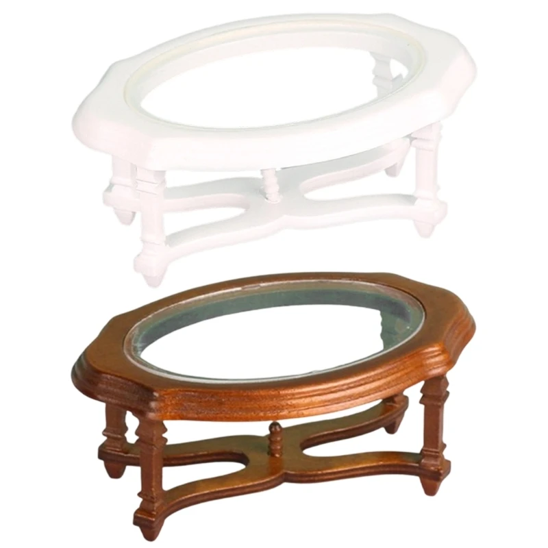 

Pretend Play Small Table Realistic Texture Perfect For Display Models Furniture Supplies 15UB