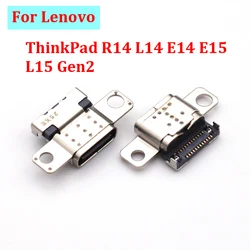 1-5PCS Type-C USB DC Power Jack Connector For Lenovo ThinkPad R14 L14 E14 E15 L15 Gen2 Charging Socket Port Plug Dock