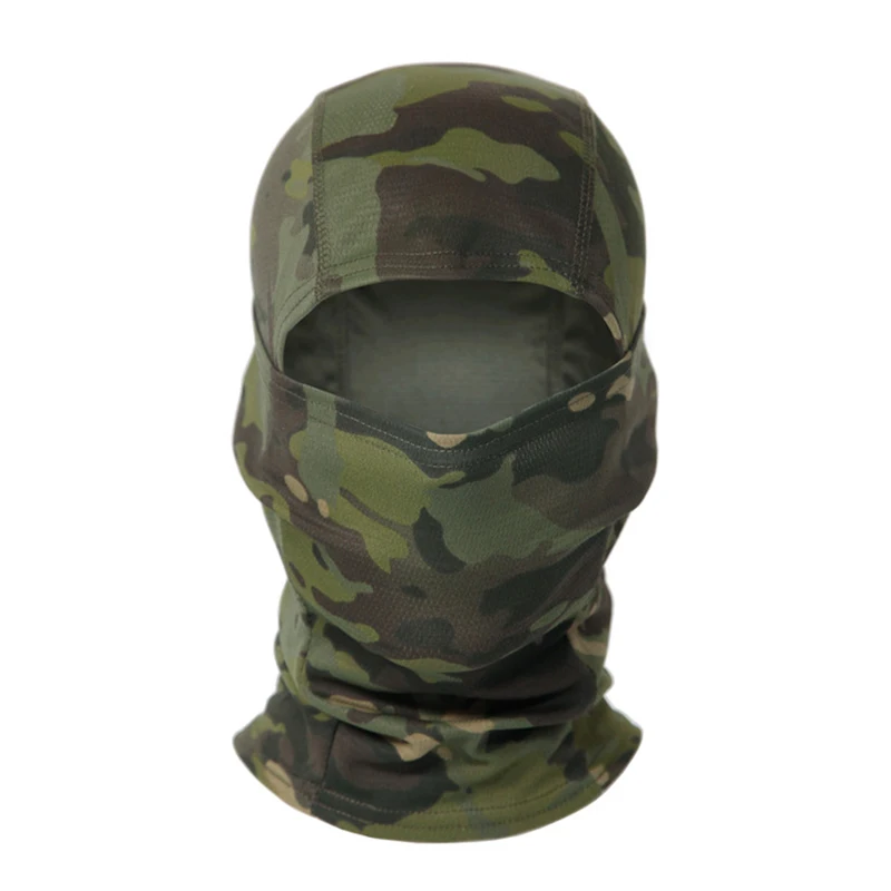 Cagoule intégrale militaire CamSolomon, masque de cyclisme, capuche de chasse, pêche en plein air, protection de l'armée, casque de sport, casquette de doublure, écharpe