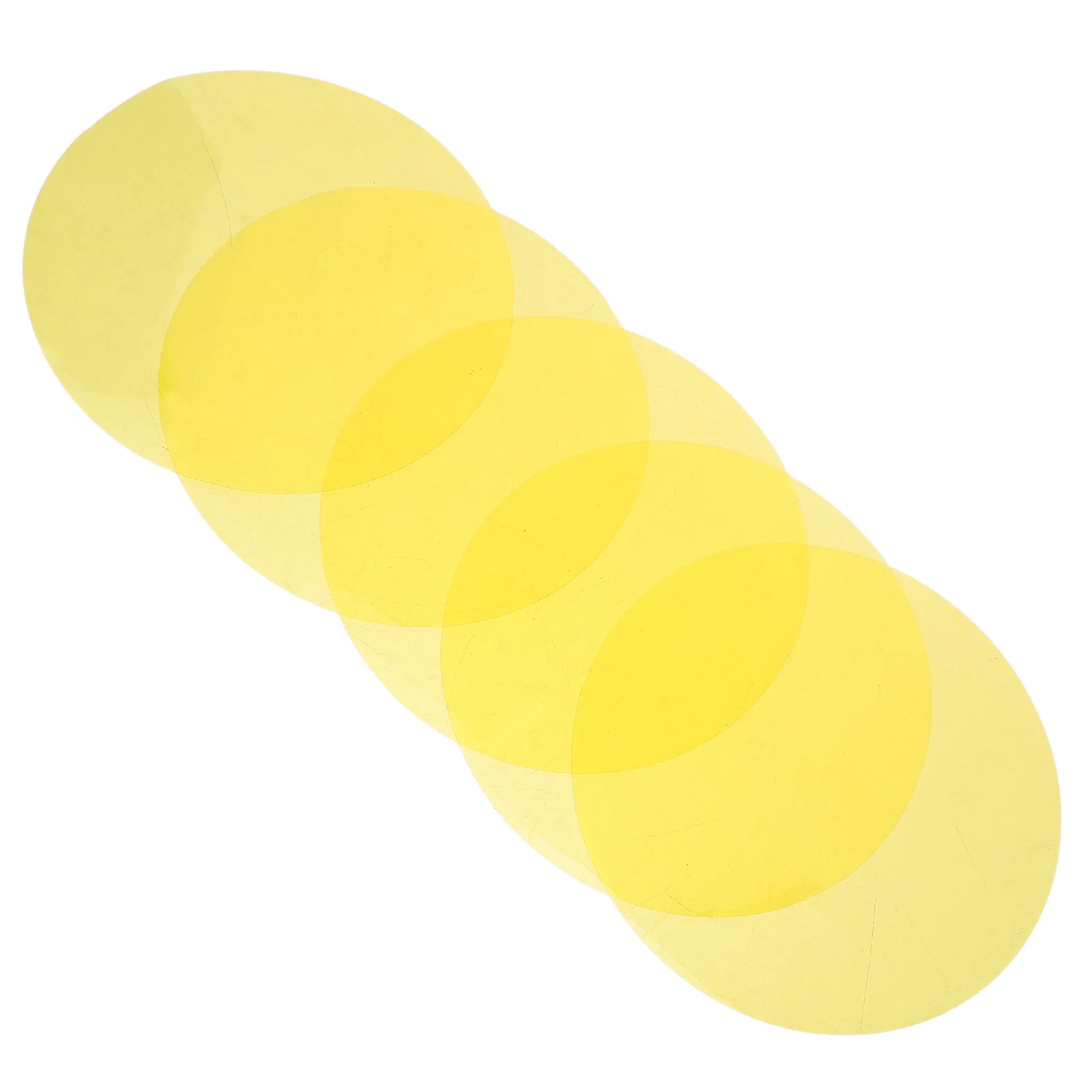 

5 Pcs Color-changing Light Stickers Colored Plastic Lighting Filter Film Ambient Classroom Filters The Pet Lampshade
