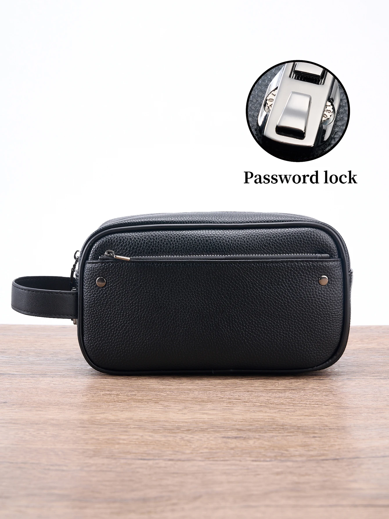 Sac à main à bracelet verrouil - Briefcase Leather Slim avis et prix