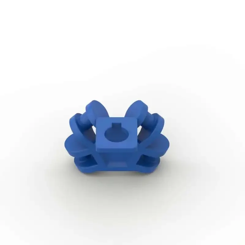 MOC 10PCS Puzzle Particle 36452 Neck Bracket Building Blocks With 4 Angled Bar Handle Body Bricks Toy Children Gift Dropshipping