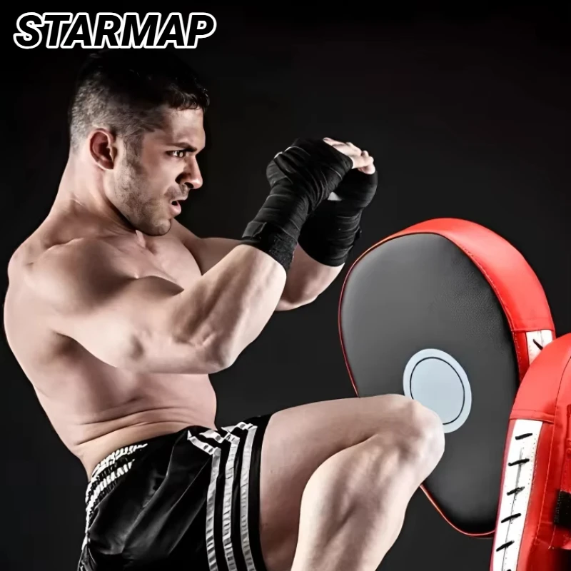 MMA Pu Boxing Gloves Pad Karate Muay Thai Free Fight Sanda Training Adults Kids Equipment Accessory Aldult Foot Target Kick