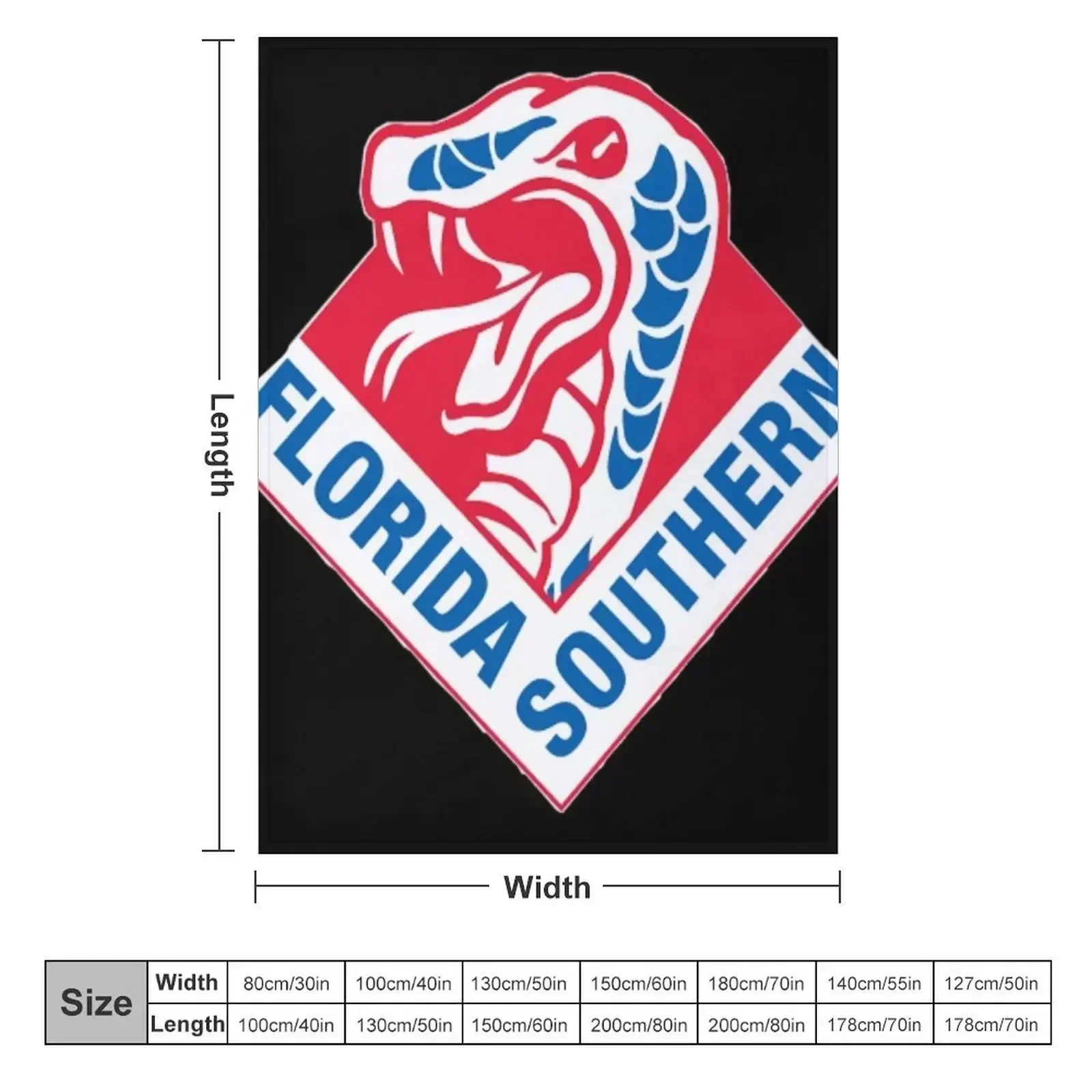 Florida southern Throw Blanket couch cozy soft plush fuzzy picnic outdoor blanket