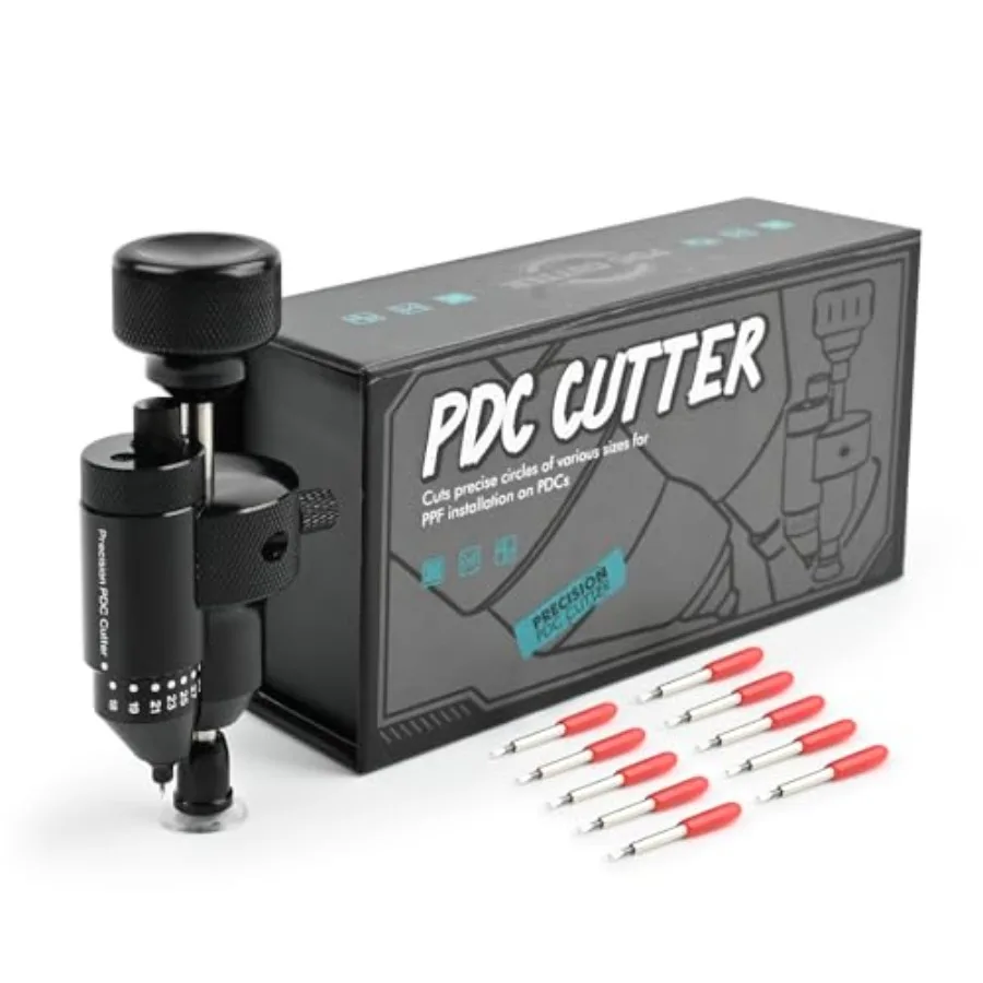 

Vehicle parking sensor installation tool kit: PPF Precision PDC Sensor Cutter, 18mm-32mm, polypropylene, black, precise radar h