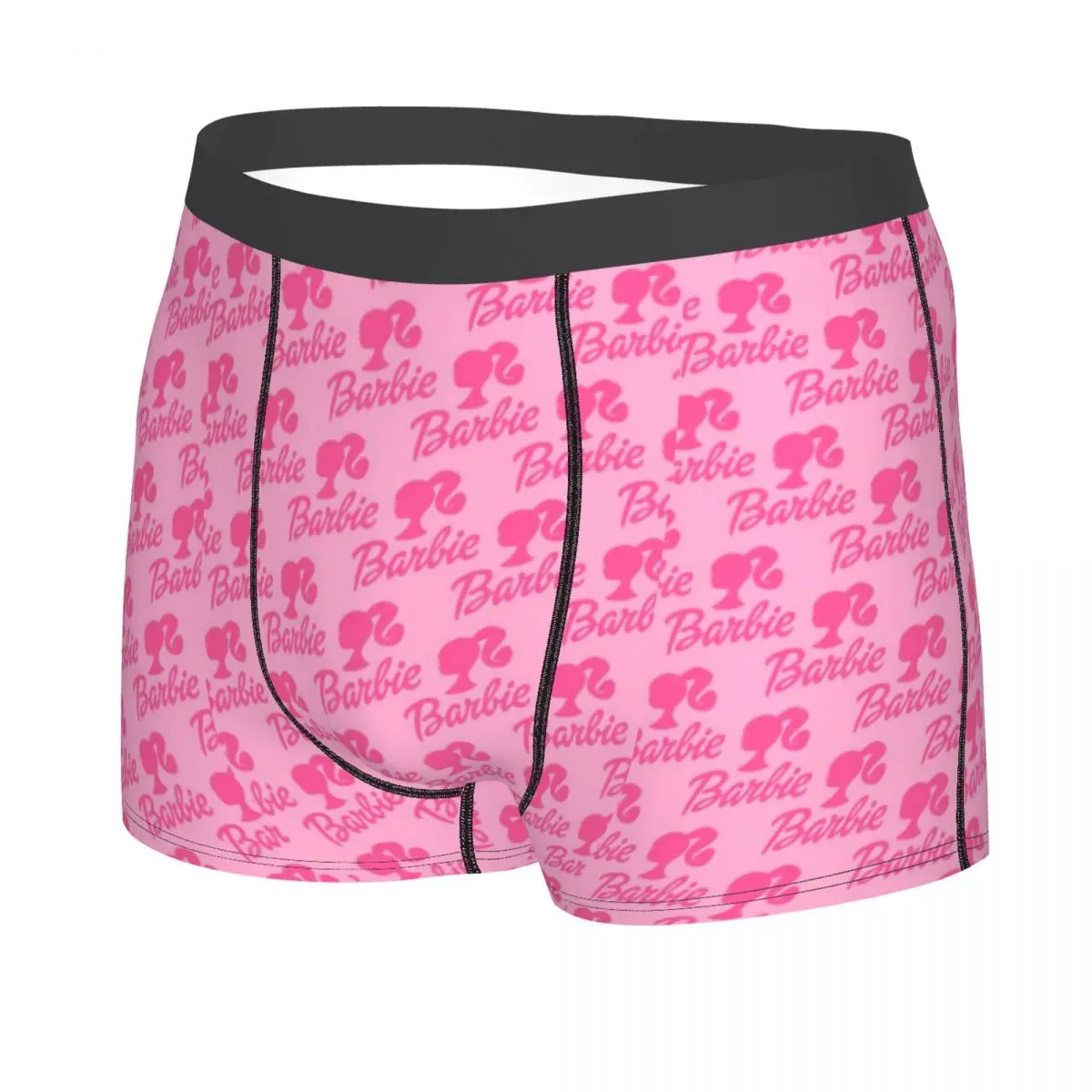 Customized Fashion Barbie Boxers Shorts Panties Men's Underpants Breathable Briefs Underwear