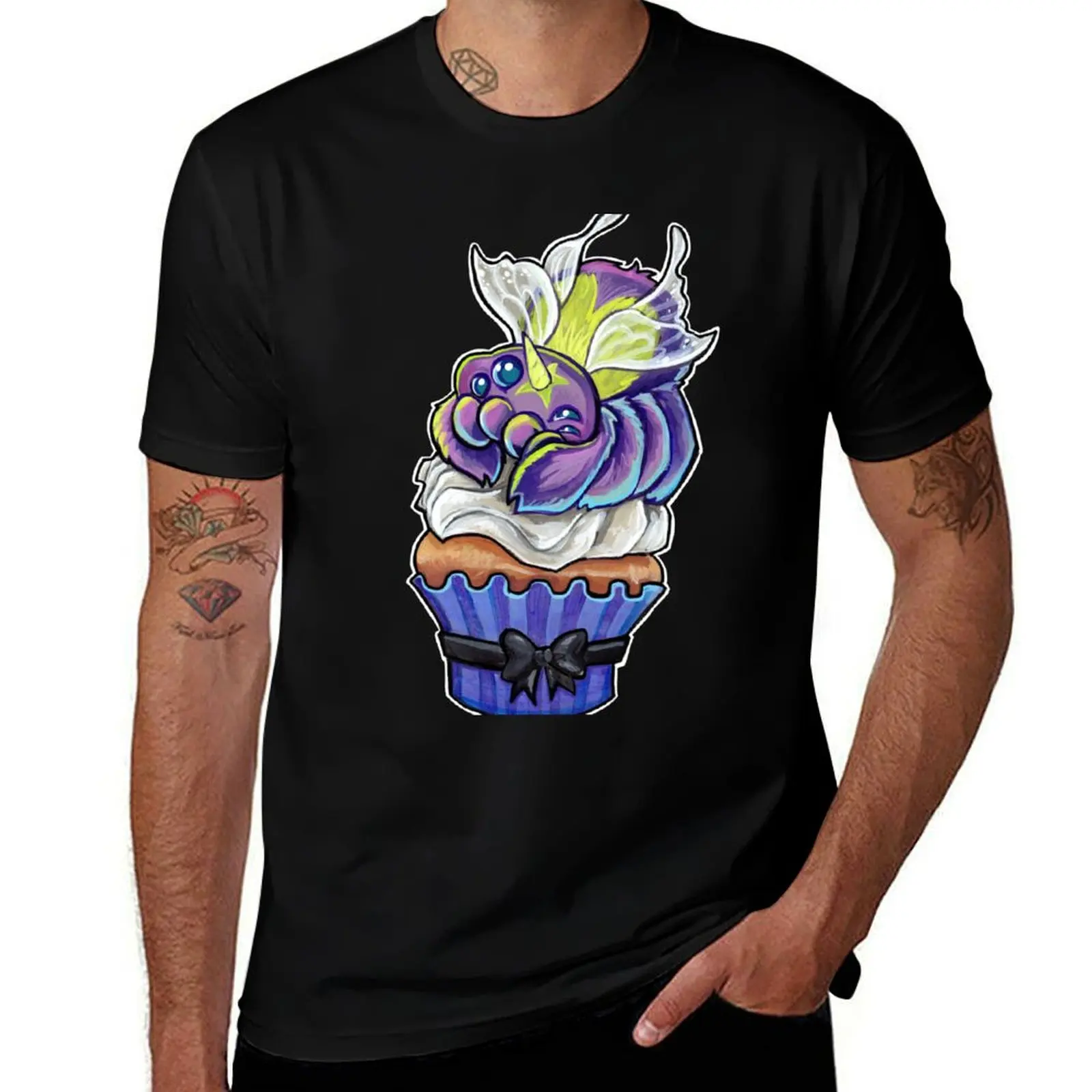 Cupcake nopeicorn T-Shirt Work Outdoor Short Sleeve Tee T-Shirt