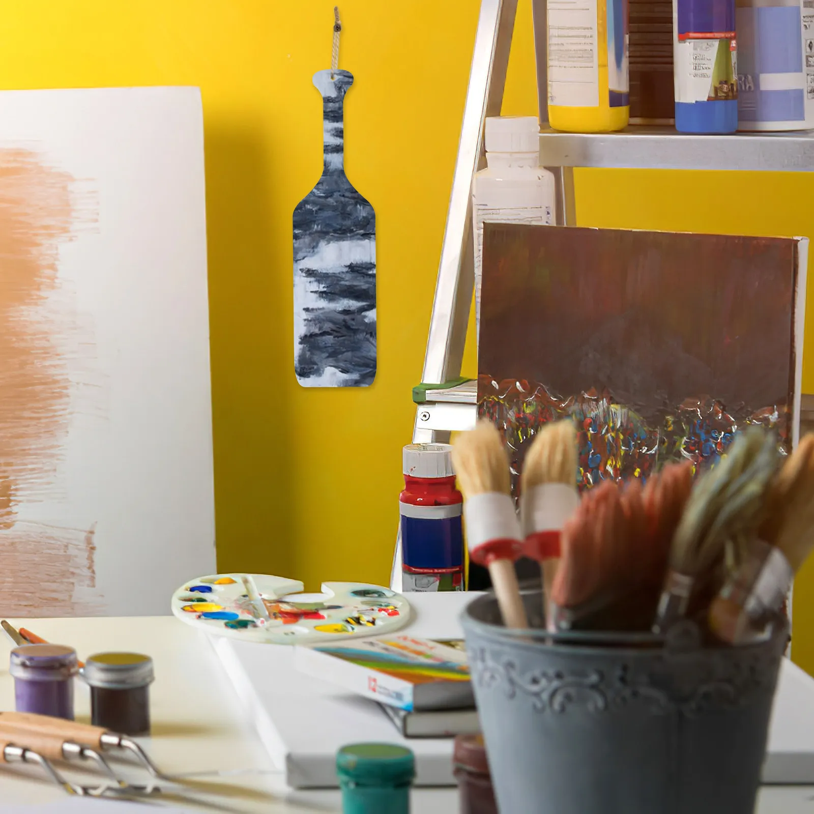 

2Pcs Premium Unfinished Greek Paddles Made of Solid Pine Wood Smooth Sanded Wooden Paddles for Sorority Fraternity Crafts Wall