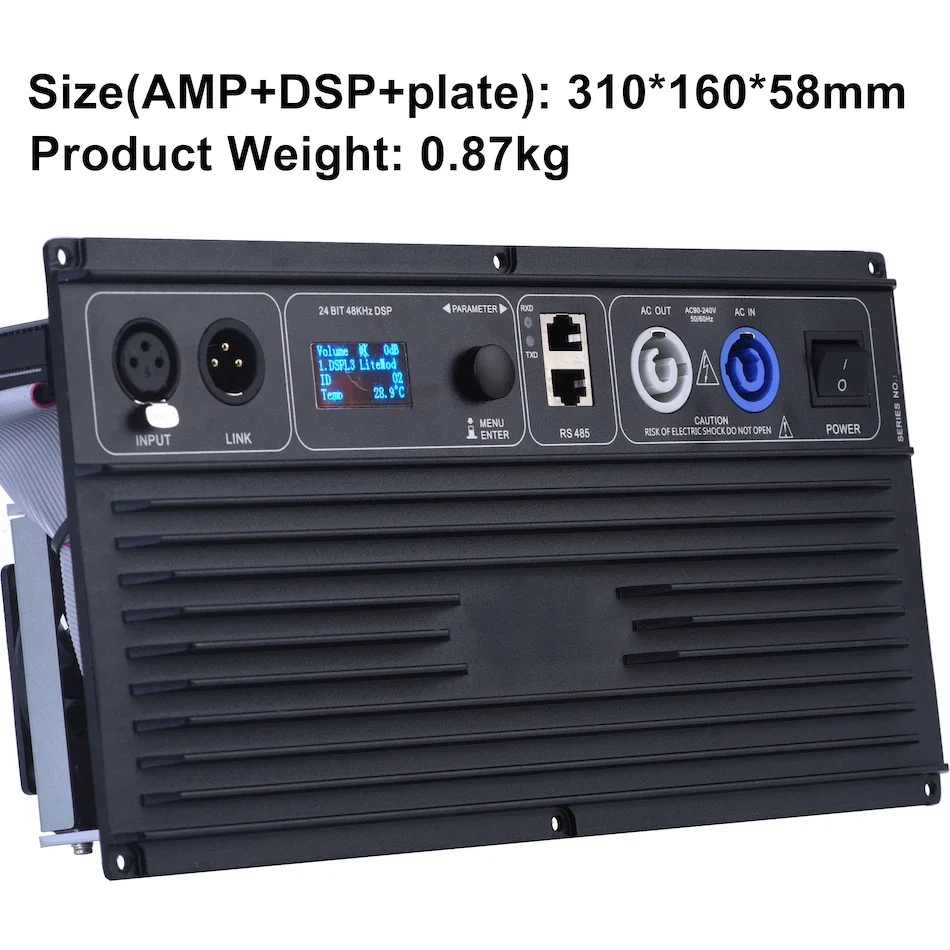 2 Channel 700W@8ohm power amplifier module for line array audio amplifier module subwoofer amplifier circuit AM260HV