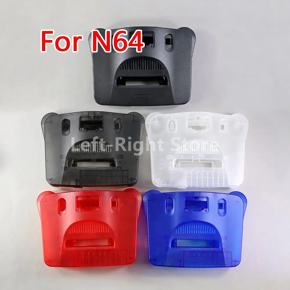 1set Plastic Housing Shell Transparent Case Replacement For Nintendo 64 Shell Case For Nintendo N64 Console Button Screwdriver