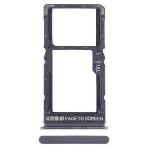 Bilashmart SIM Card Tray + SIM / Micro SD Card Tray Xiaomi Redmi Note 12 5G SIM Card Tray Slot Holder Drawer Phone Spare Part