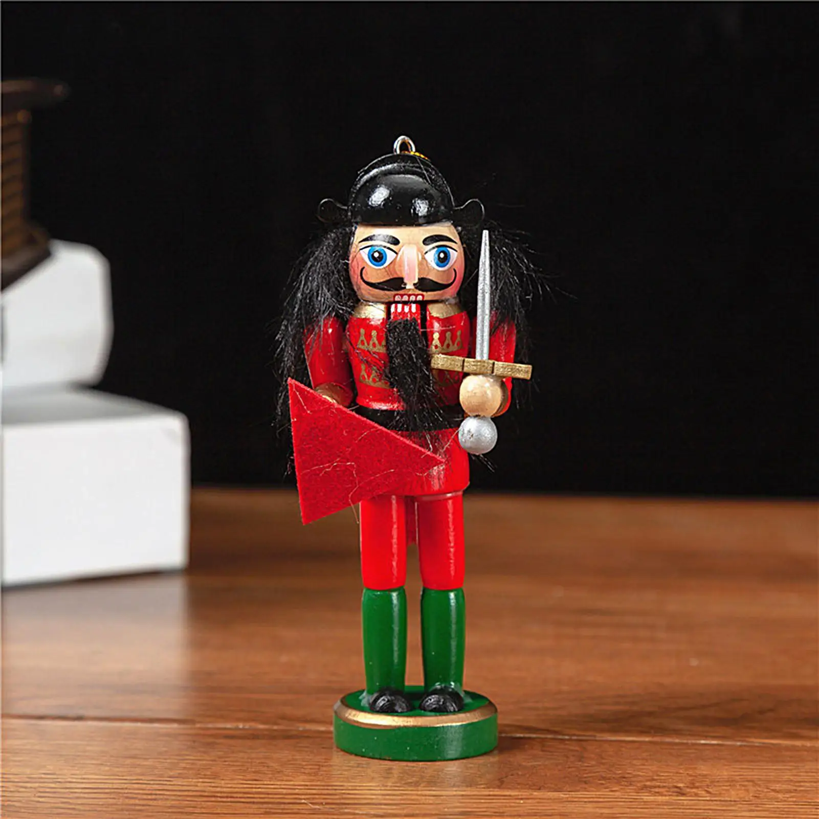 

Christmas Nutcrackers Figurines 6 Pieces Small Christmas Nutcrackers Figures Home Decor For Festival Desk Office Kitchen Tree