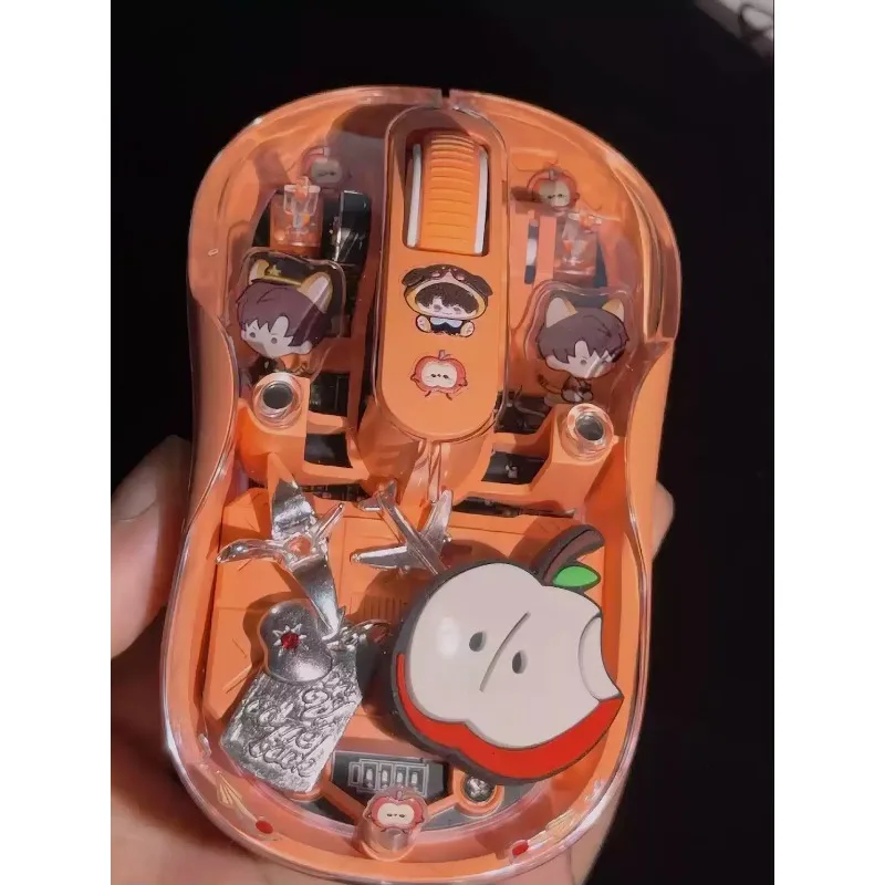 Love and Deepspace Caleb Bluetooth Mouse Wireless Mouse Mascot Student Fans Christmas Birthday Gifts Anime Cosplay Halloween