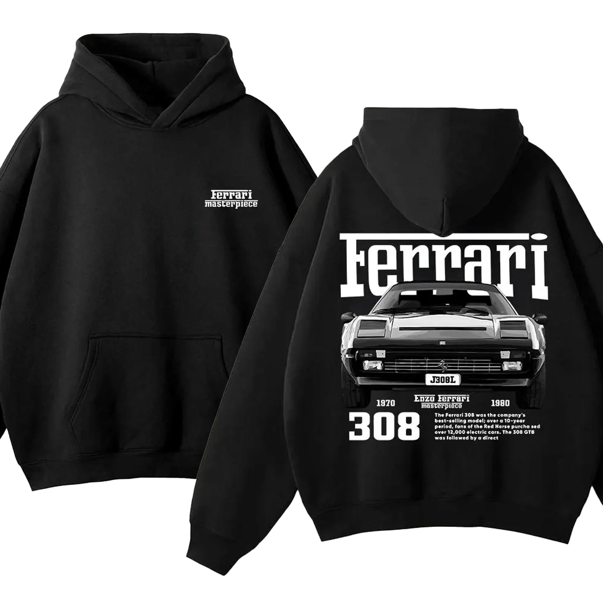 Racing Car Formula 1 Cotton Fleece Hoodie Unisex Men Women Autumn Winter Hooded Sweater Fans Essentials Luxury Brand Pullover