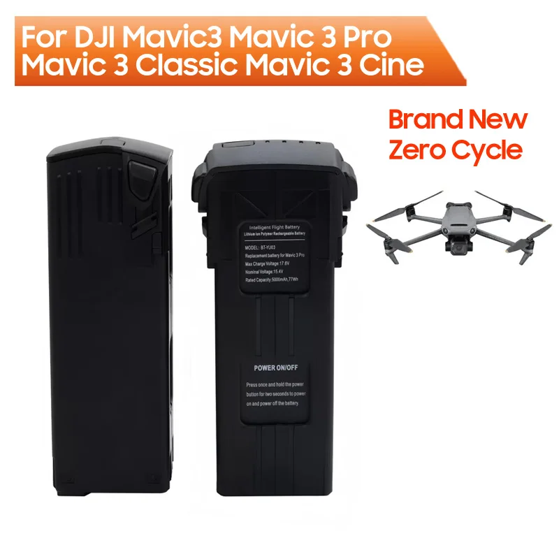 5000mAh 0-Cycle NEW Battery For DJI Mavic 3 Mavic 3 Pro Mavic 3 Classic Intelligent Flight Battery