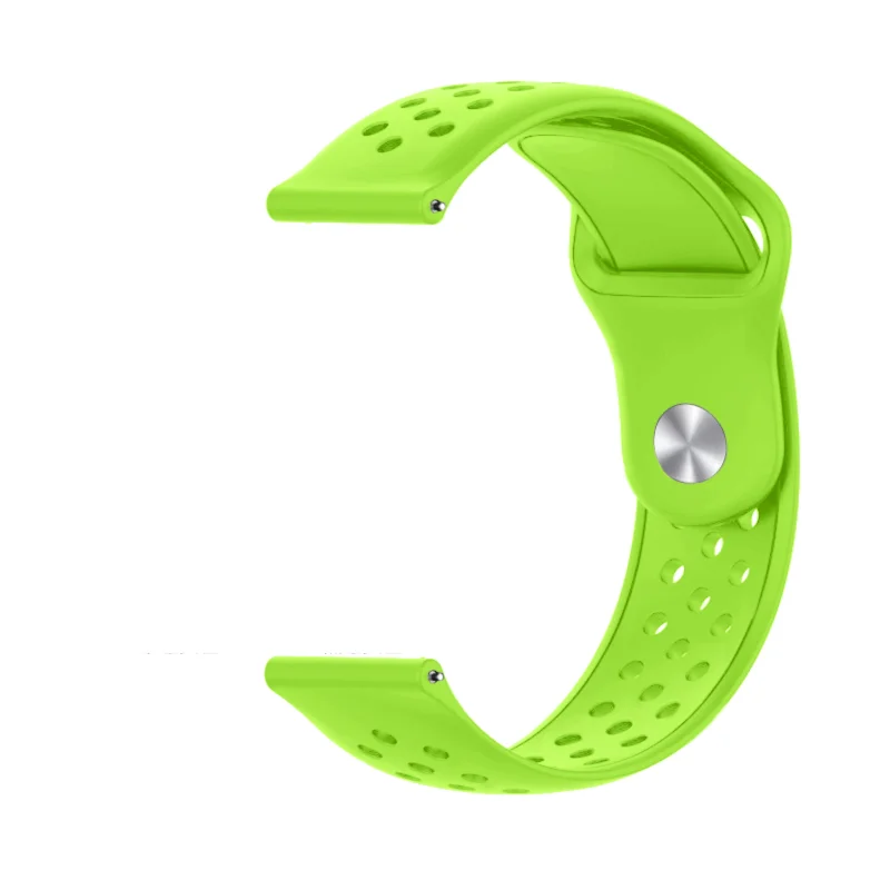 

Breathable Loop Strap For Vivo Watch 3 5 GT & IQOO Watch 1 5 GT Bracelet Waterproof Silicone Reverse-buckle Air Hole Sport Band