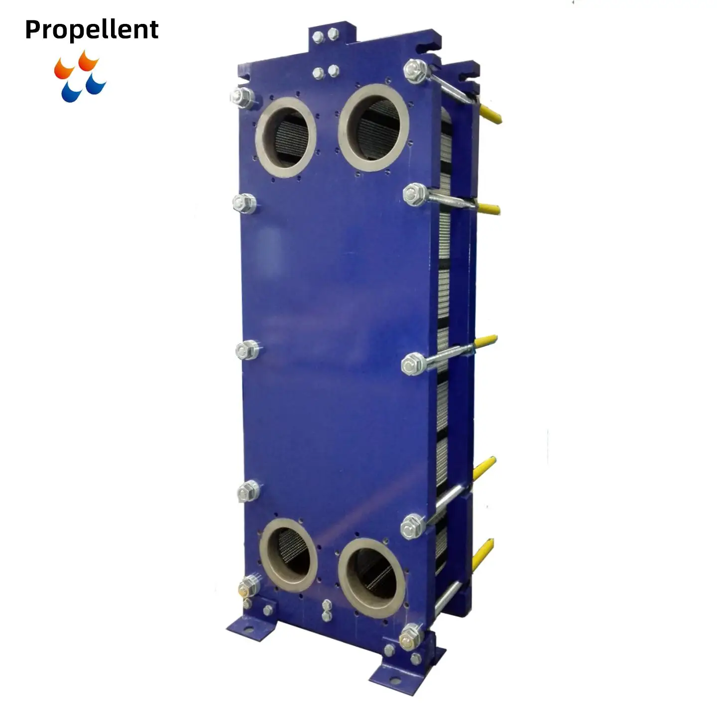 Large Capacity Plate Heat Exchanger with Flange Connections for Factory Direct Cooling Needs High Efficiency Engine Use