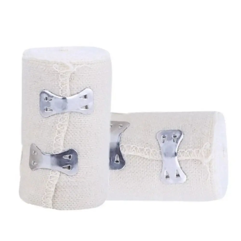 

1Roll 5/7.5/10/15cm Skin Color Bandage Breathable Stretch Cotton Elastic Compression Bandage Fixed Sports Protection