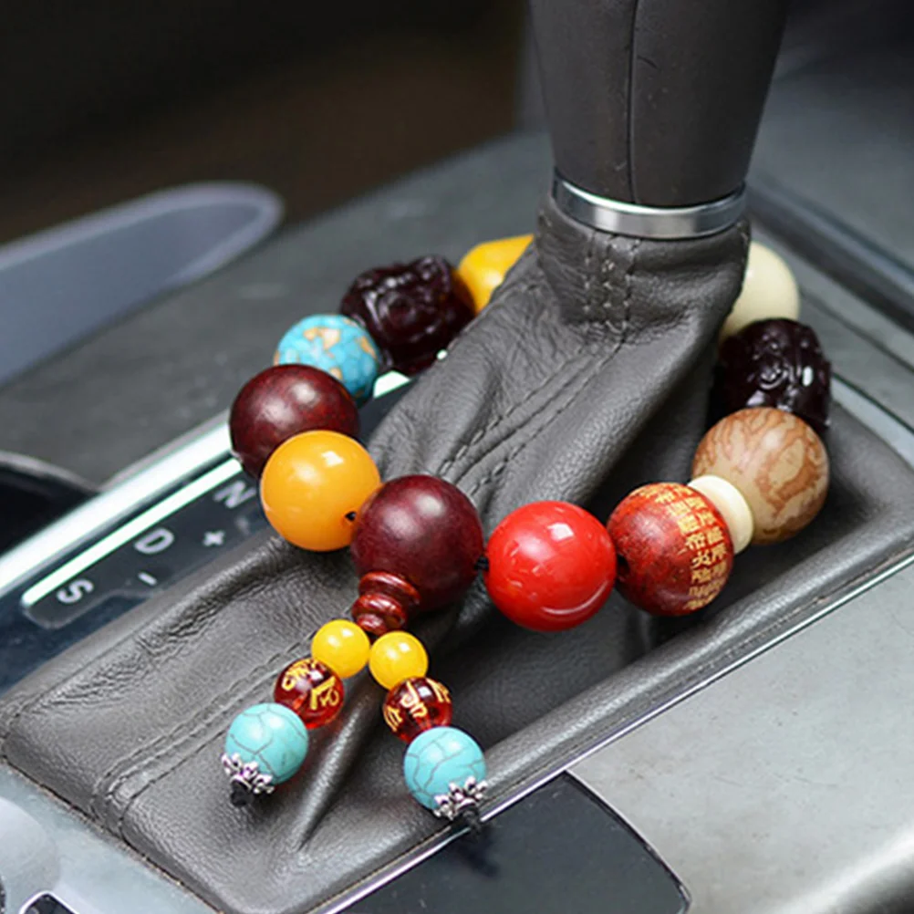 Cars Gear Pendant Rear View Mirror Hanging Accessories Decoration for Locket Car's Safeness Blessing