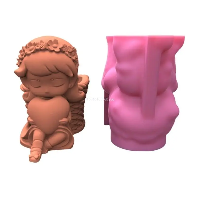 

Girl Shaped Silicone Craft Molds Clay Molds for DIY Making Resin Flowerpots Dropship