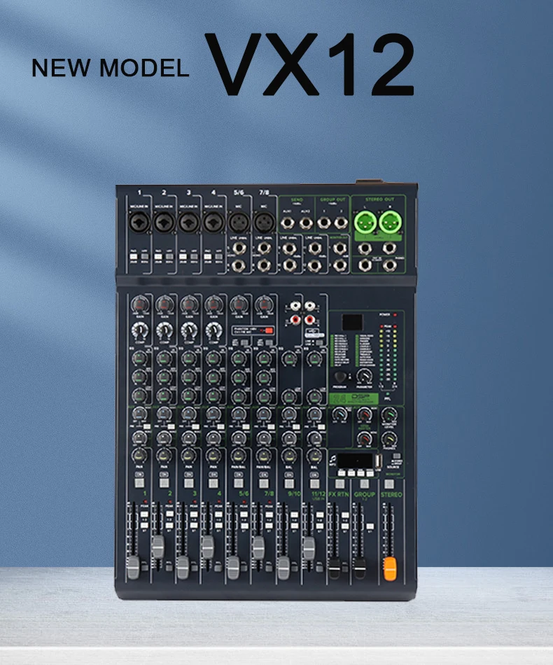 Estudio Profesional Karaoke UHF AXT200