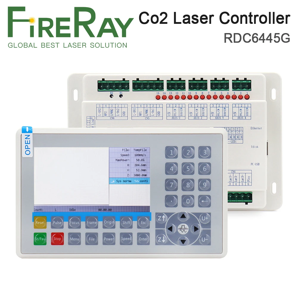 Ruida RDC6445 RDC6445G Laser Machine Controller for Co2 Laser Engraving Cutting Machine Upgrade RDC6442 RDC6442G