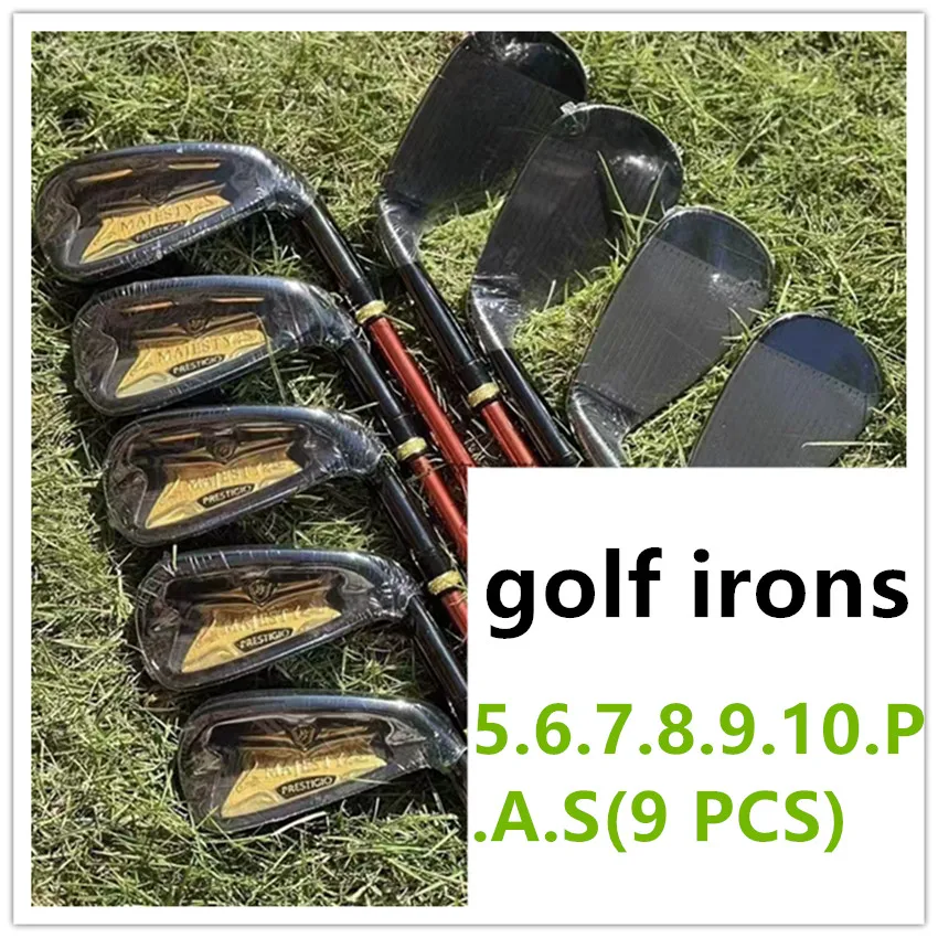 

Men's golf clubs majesty P10 golf iron set 5-10PAS (9 PCS) with head cover