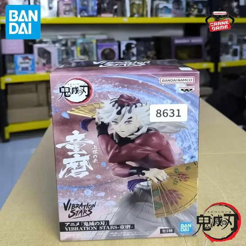 Em estoque original banpresto demon slayer vibração estrelas douma figuras anime figura de ação modelo bonecas crianças brinquedos juguetes presentes