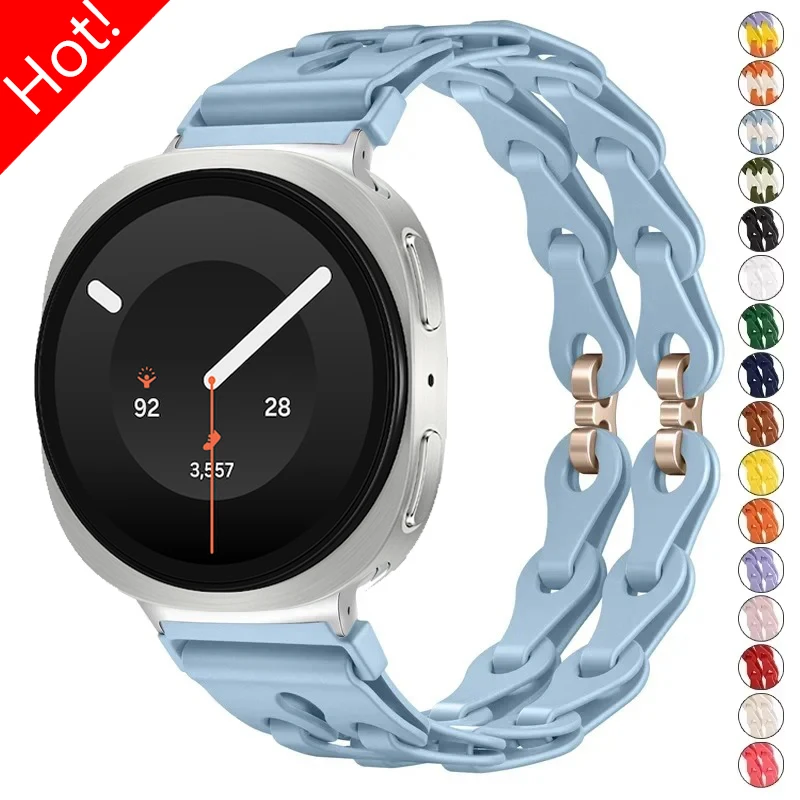 Silikonarmband für Samsung Galaxy Watch 9 8 40mm 44mm 8 Classic 46mm Damenarmband für Galaxy Watch Ultra2 2026 Ultra 47mm Band