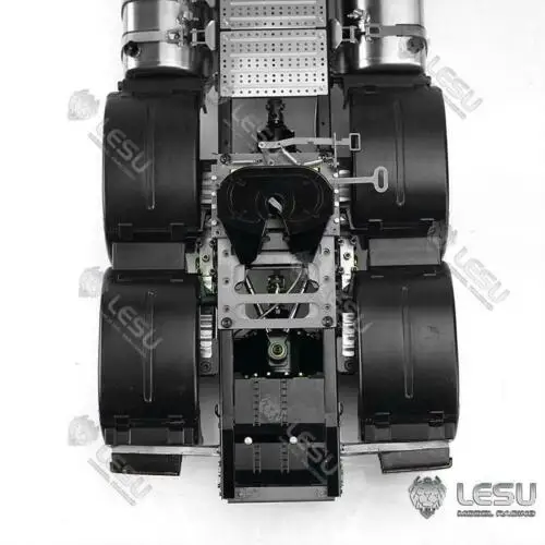 LESU metalowe ruchome piąte koło dla 1/14 skala RC Tamiyaya DIY Model ciężarówki przyczepa część zamienna samochodu zabawka TH16731