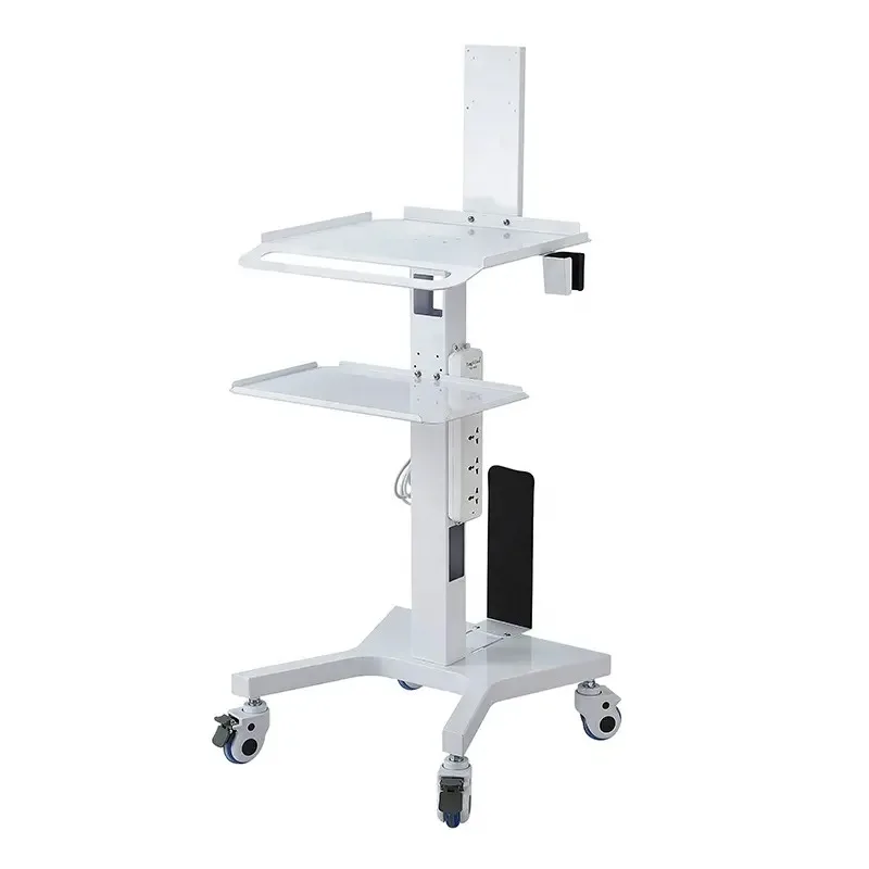 Medical Laptop Cart Hospital Dental Instrument Trolley for Intraoral Scanner