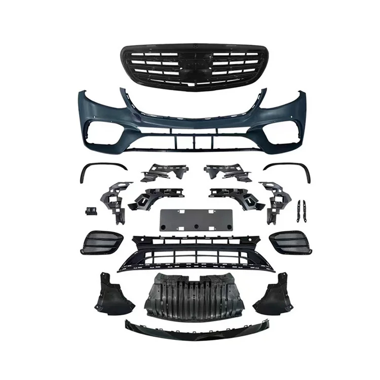 

High Quality New Plug Play Bolt-On Upgrade Executive Edition E63 AMG Body Kit Grille Front Bumper for Mercedes-Benz E-Class W213