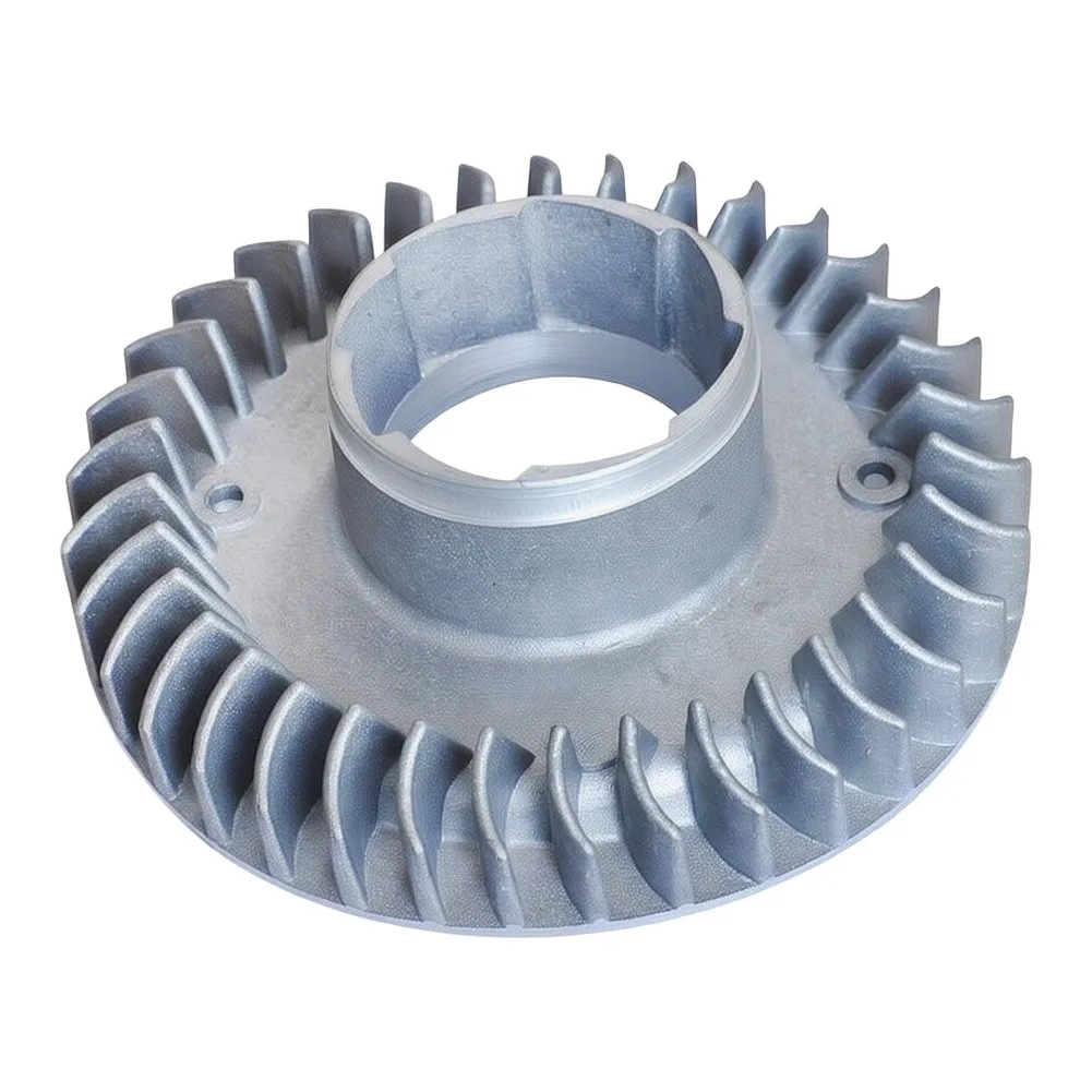 Replacement Fan Wheel with Magnet Housing for MS070 For Chainsaw Wind Component Diameter 14.8 cm Gray Metal Build