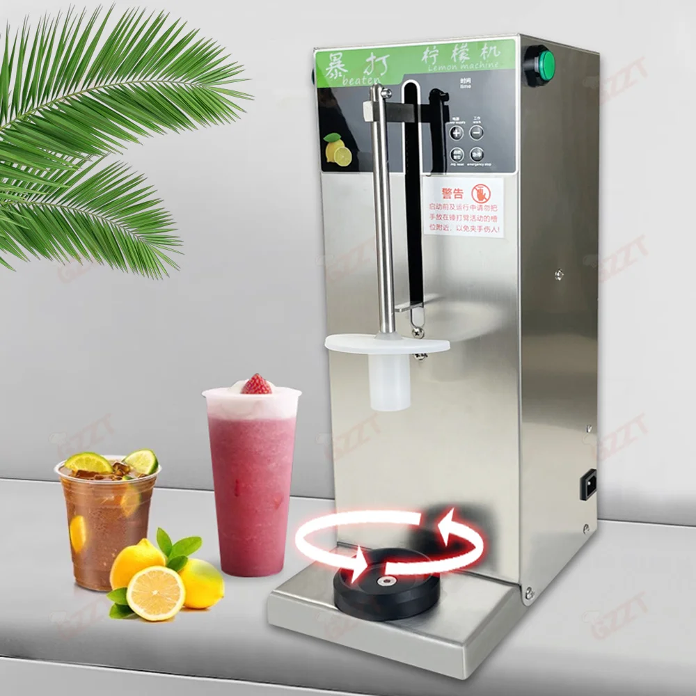 1. Milk Tea Shop Food Processing Accessory for Fresh Fruit Smoothie Ice Crushing Lemon Pressing With Adjustable Time Setting