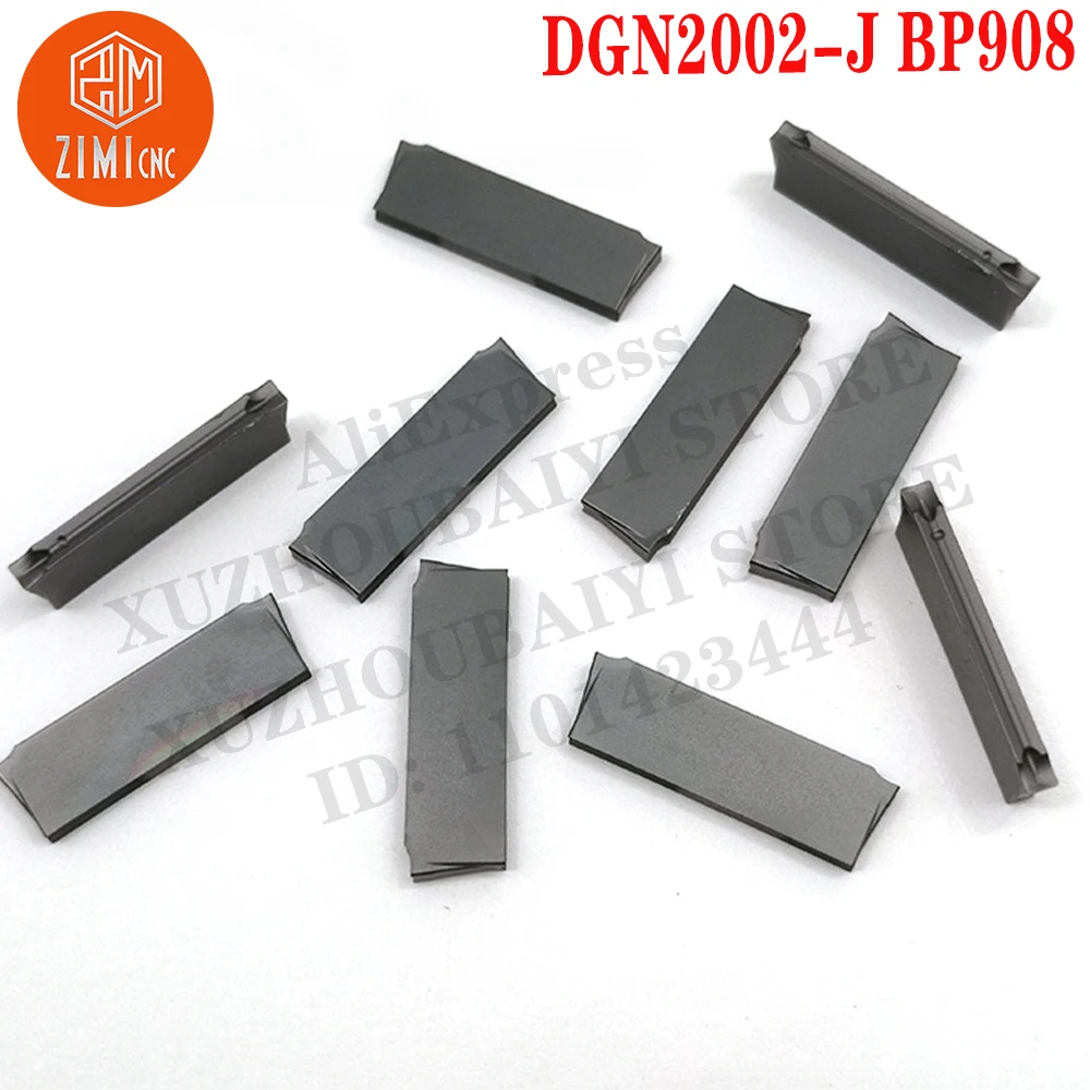 

DGN2002-J BP908 DGN 2002 Carbide Inserts Cutting Grooving Inserts Tools DGN Parting Metal Lathe Milling CNC Tools Turning Tools