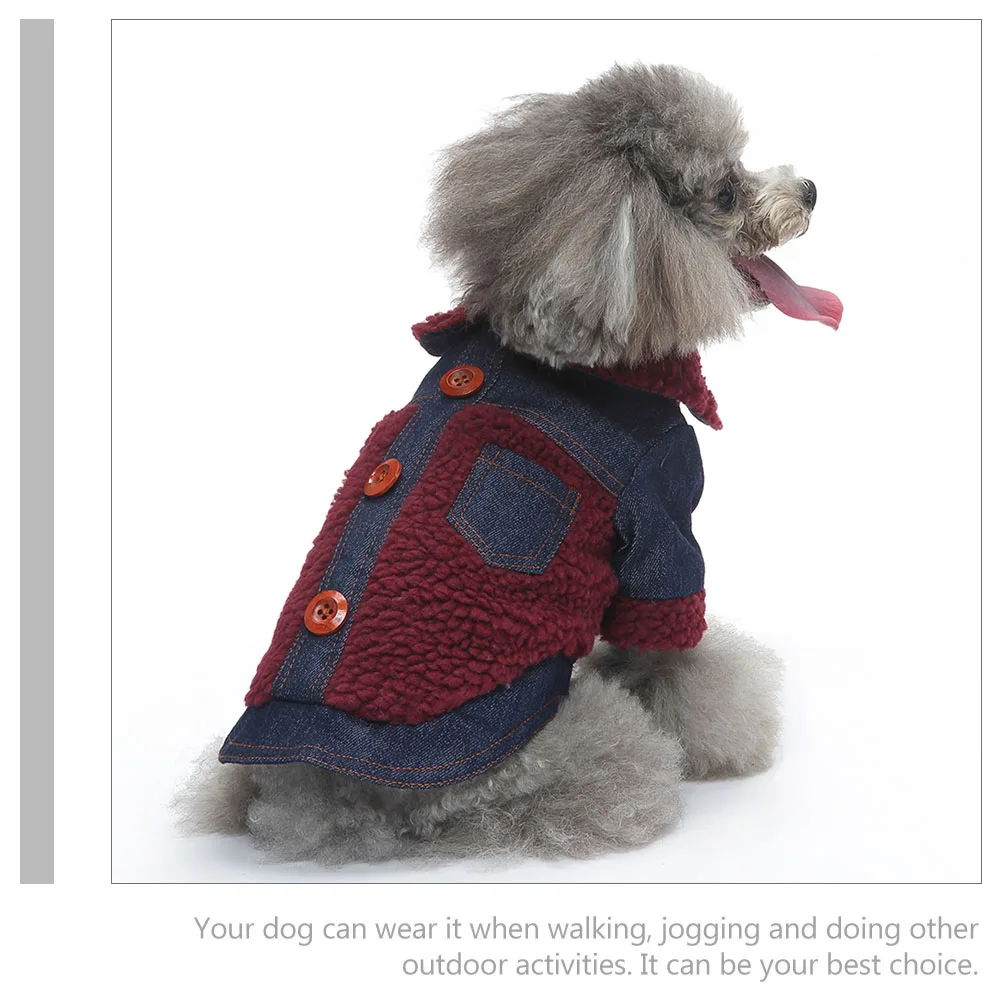 

Soft Warm Pet Clothes Dog Winter Jacket Breathable Cotton Coat Stylish Dog Winter Wear Pet Decor Accessory Puppy Coat