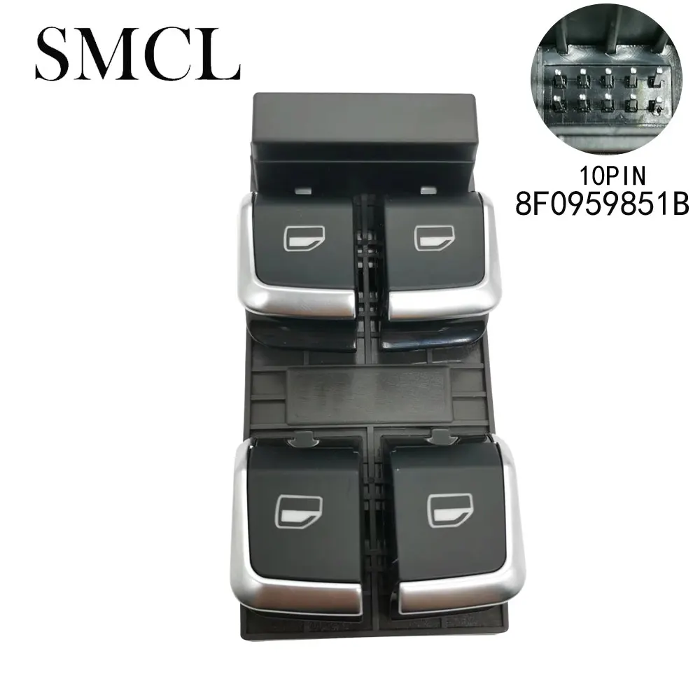 

Переключатель Стеклоподъемника для Audi RS5 2013-2016 A5 S5 2012-2017 8F0959851B