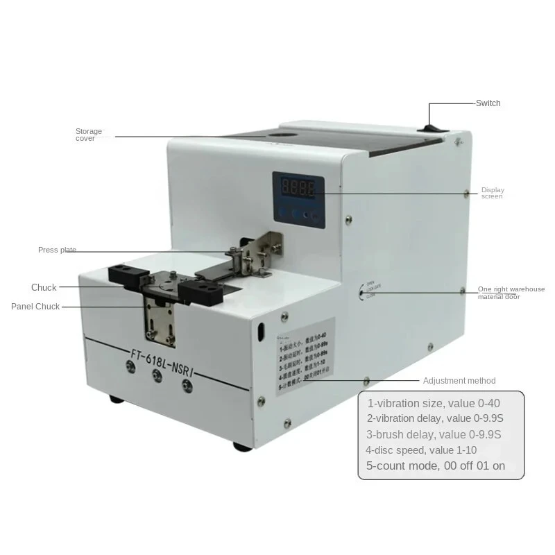 1pc Automatic Screw Machine Adjustable Track Screw Arranger Supply Machine Feeder