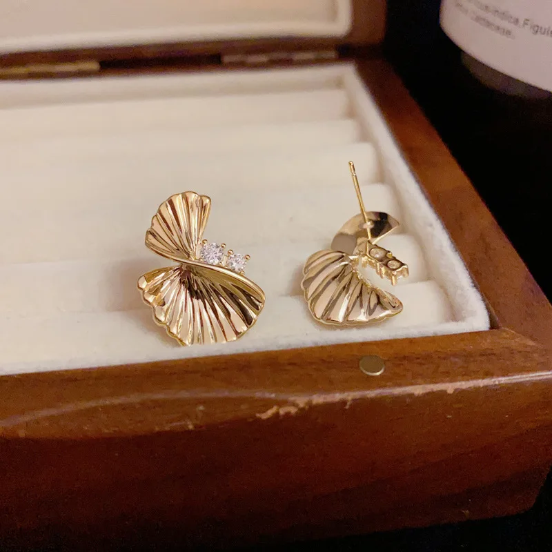 قلادة أقراط للسيدات مع إبرة فضية S925 ريترو، إكسسوارات مجوهرات بسيطة وعصرية ومتعددة الاستخدامات