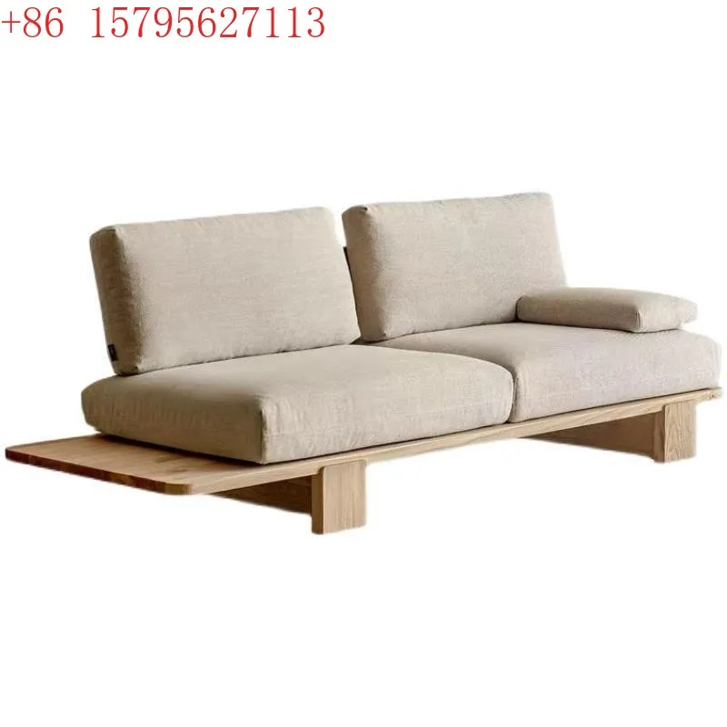 

Современная простая мебель для небольшой квартиры: диван-татами из дерева для гостиной