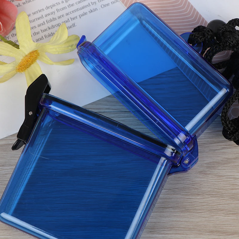 1pc Scuba Diving Kayaking Waterproof Dry Box Container Case & Rope Clip For Money ID Cards License Keys Gear Accessories