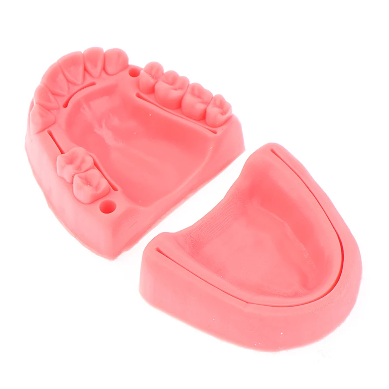 Lot de 2 : Kit d'entraînement chirurgical à la suture cutanée, Module de formation à la suture dentaire/orale/gencive, Modèle de suture en silicone pour la parodontite