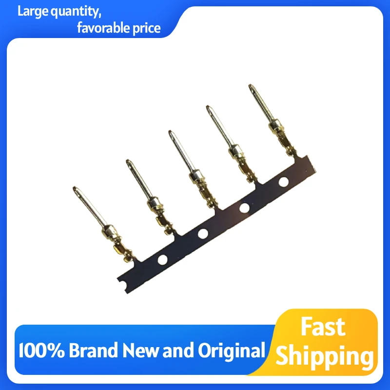 66507-3/66507-4/66505-3/66505-4,D-Sub Connector Contacts,Socket,Pin,Gold,Crimp,Genuine Terminals,28–24 AWG Wire Size