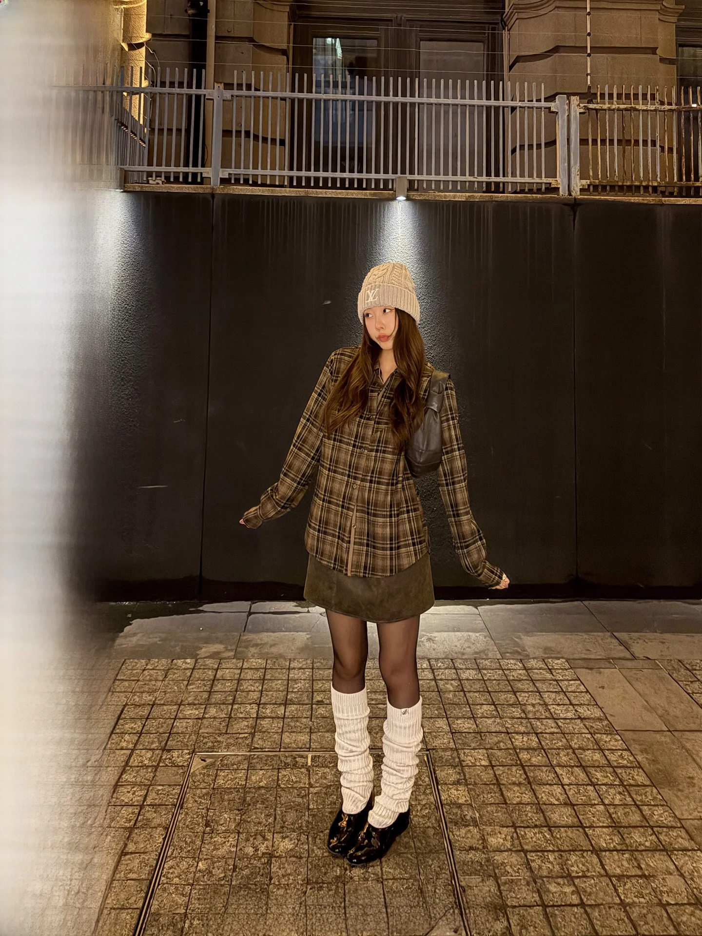 

Ranwear Lauren's S Retro Collar Fce Lined Loose Warm Thiened irt Jaet Women's Polyester Fiber Long Sve Coat