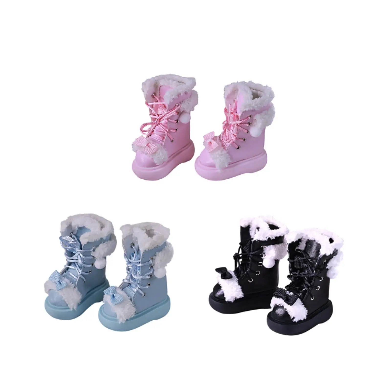 Boots Derss up Resin 1/4 Scale Female Shoes Doll Figure Shoes for Imagination Photo Props Birthday Gift Collection Coordination