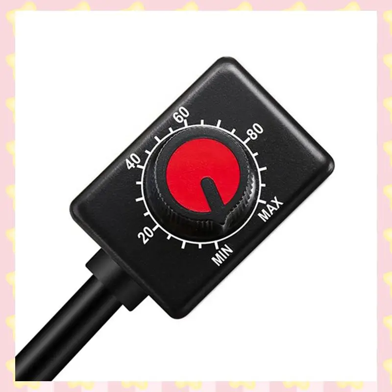 

AB51 DC 0/1-10V Knob LED Dimmer, Low Voltage Passive Dimmer PWM Dimming For 0-10V Or 1-10V Dimmable Electronic LED Driver 5Pc