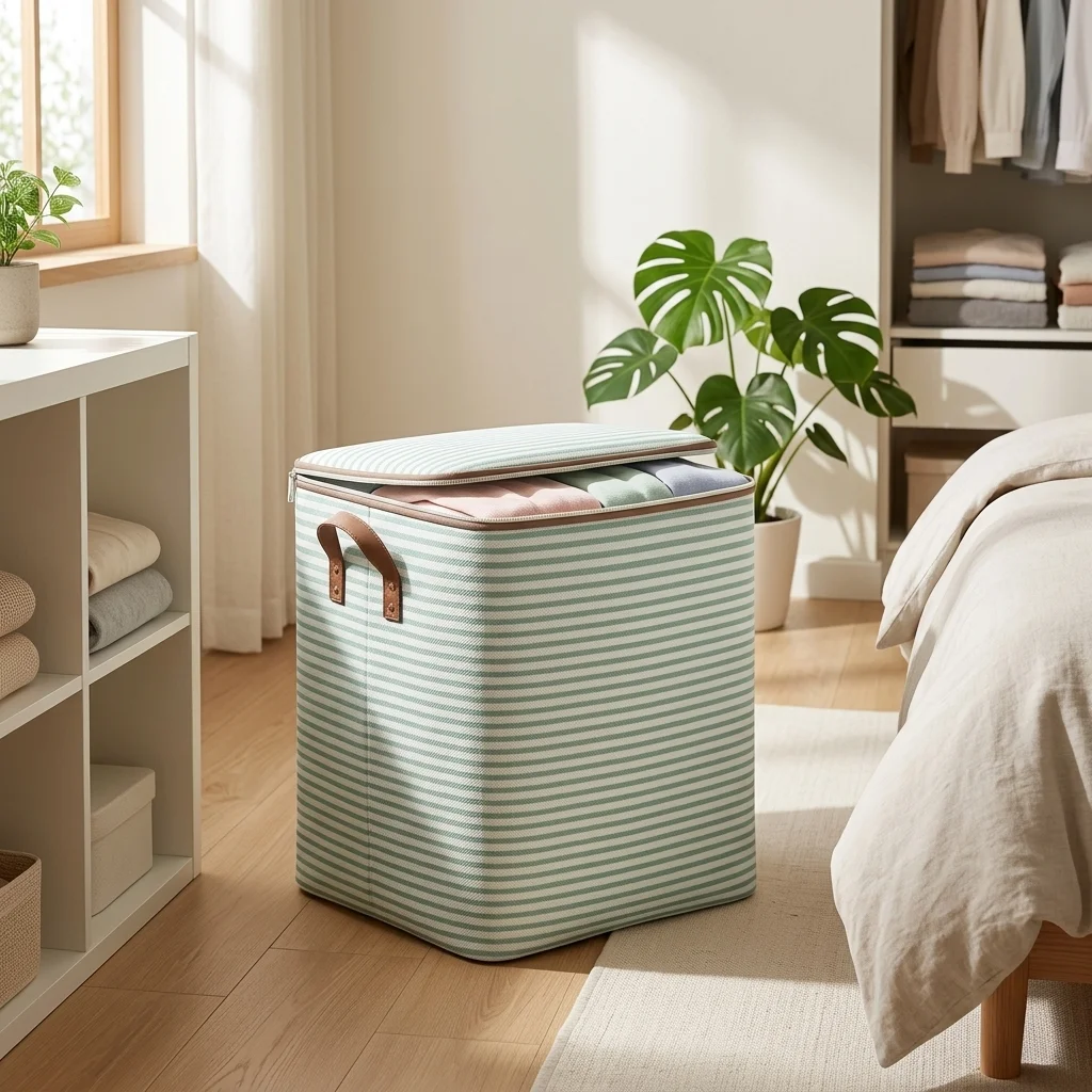 Multiple Sizes Foldable Accessories Green Foldable Office Chairs Clothes Organizer Storage for Bedroom Western Clothing Storage