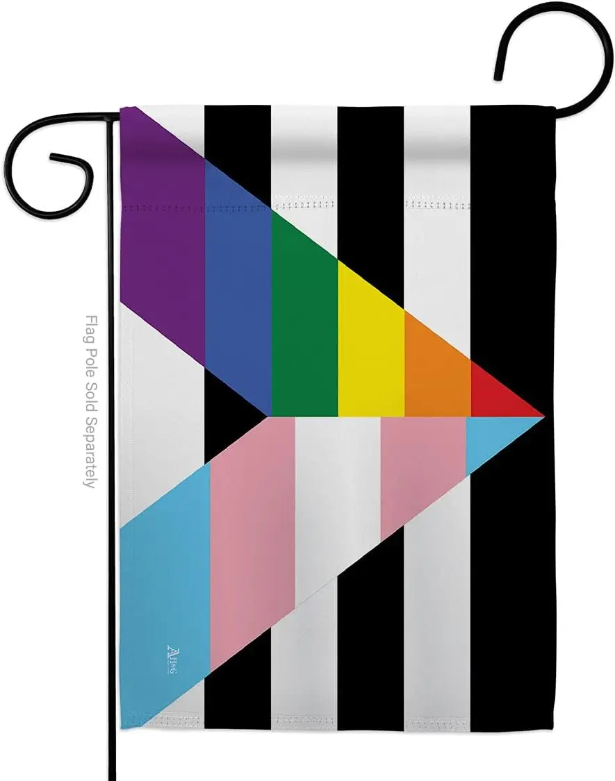 LGBTQ Pride Month Flag Gay Trans Straight Ally Garden Decorations Home Decor Gifts Small Rainbow Bandera Indoor Banner July 4th